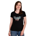 Produktbild Wonder Woman - 1984 Logo T-Shirt Damen schwarz
