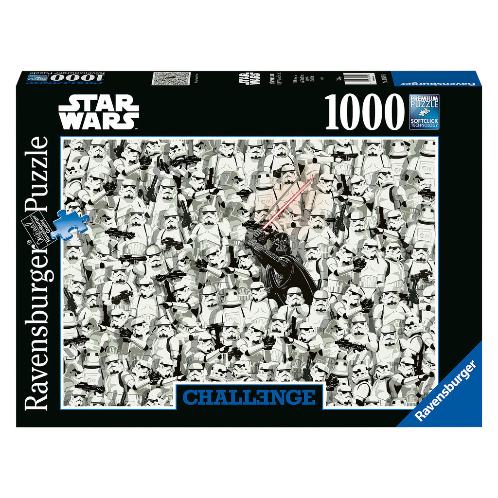 Produktbild Star Wars - Stormtrooper & Darth Vader Challenge Puzzle