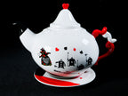 Product image Alice in Wonderland - Queen of Hearts Teapot with Saucer