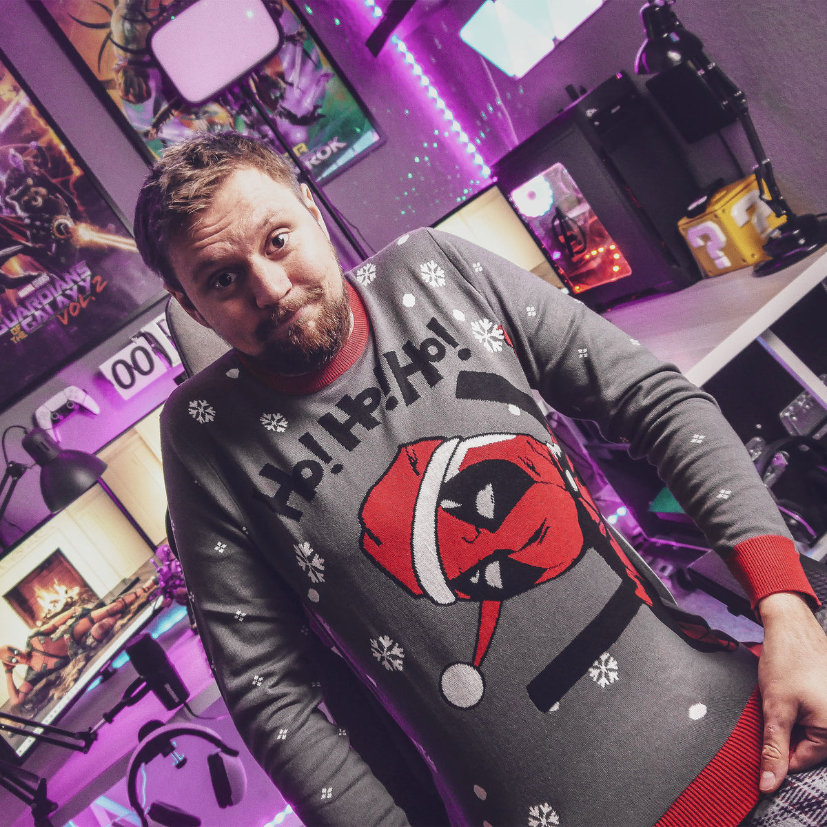 Produktbild Deadpool - Ho! Ho! Ho! Strickpullover