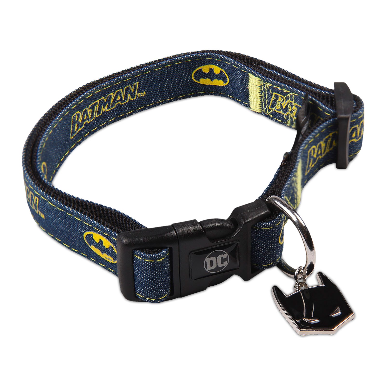 Produktbild Batman Klick-Halsband für Hunde blau