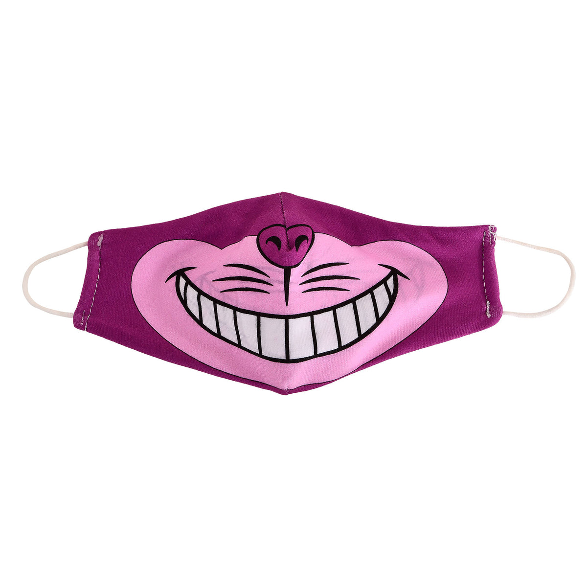 Produktbild Grinsekatze Gesichtsmaske für Alice im Wunderland Fans pink