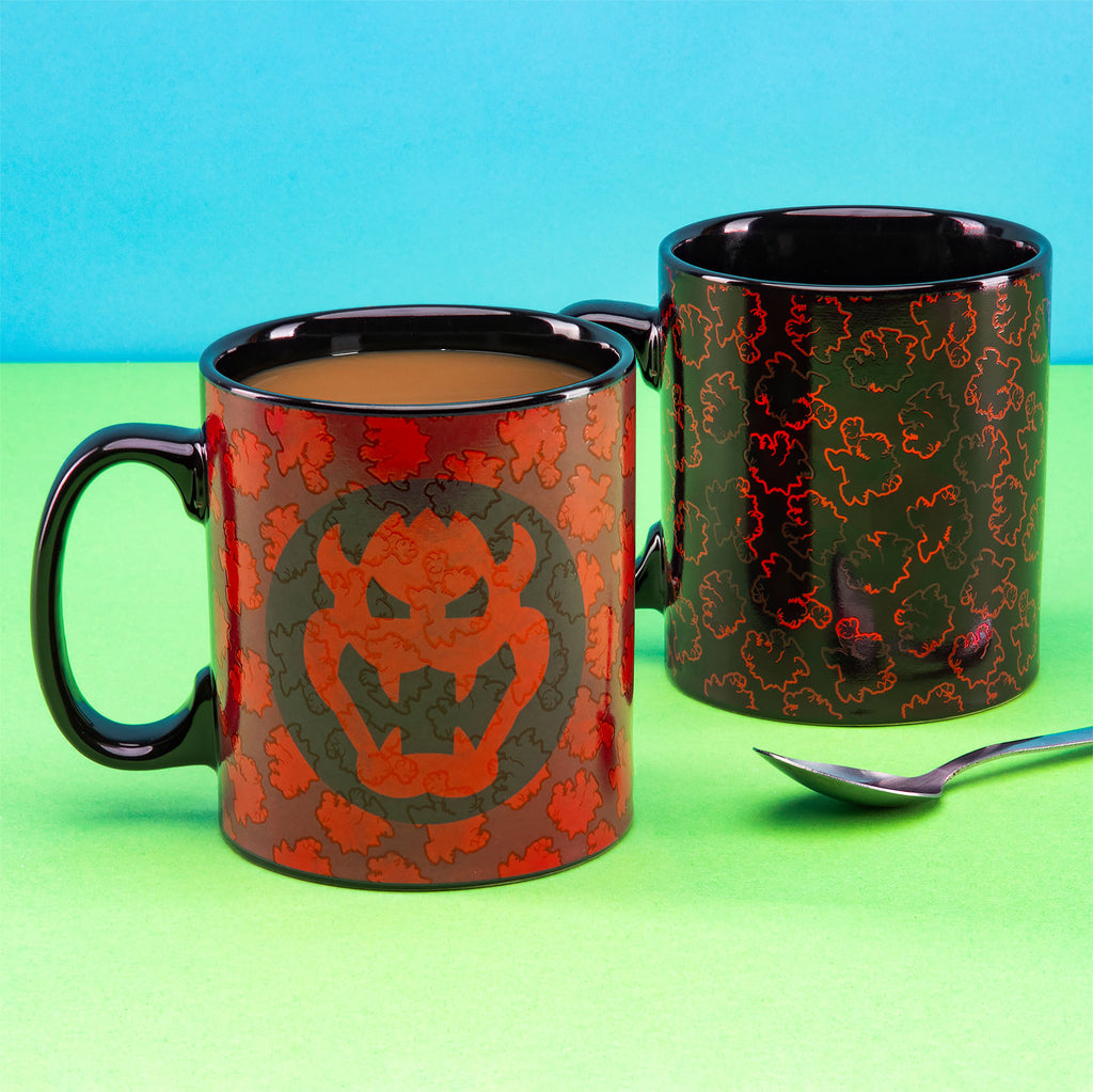 Produktbild Super Mario - Bowser Thermoeffekt Tasse