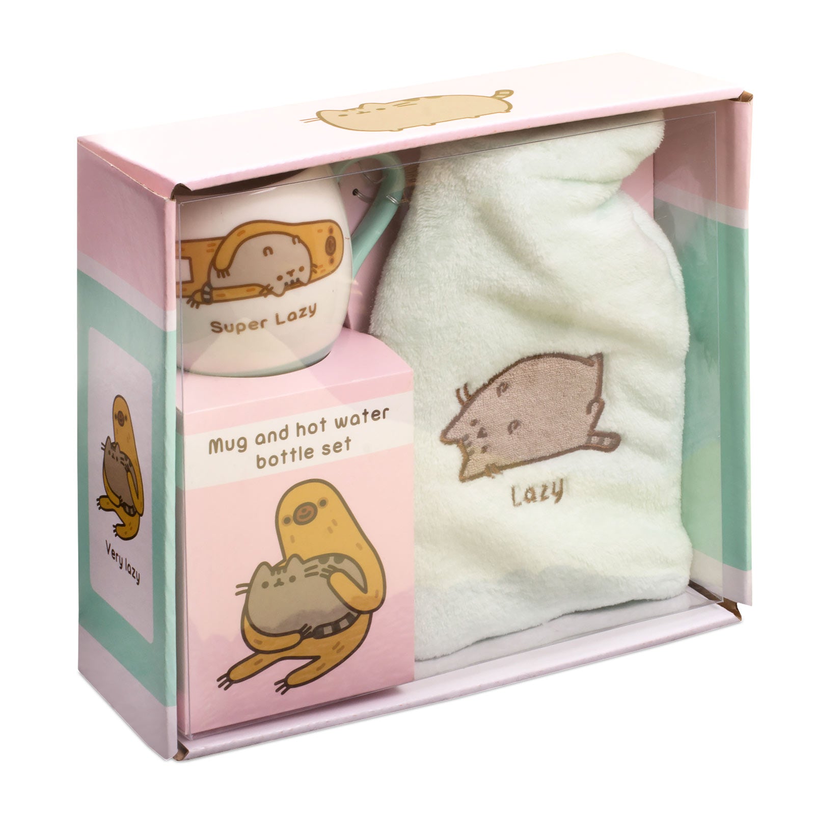 Produktbild Pusheen - Lazy Wärmflasche mit Tasse