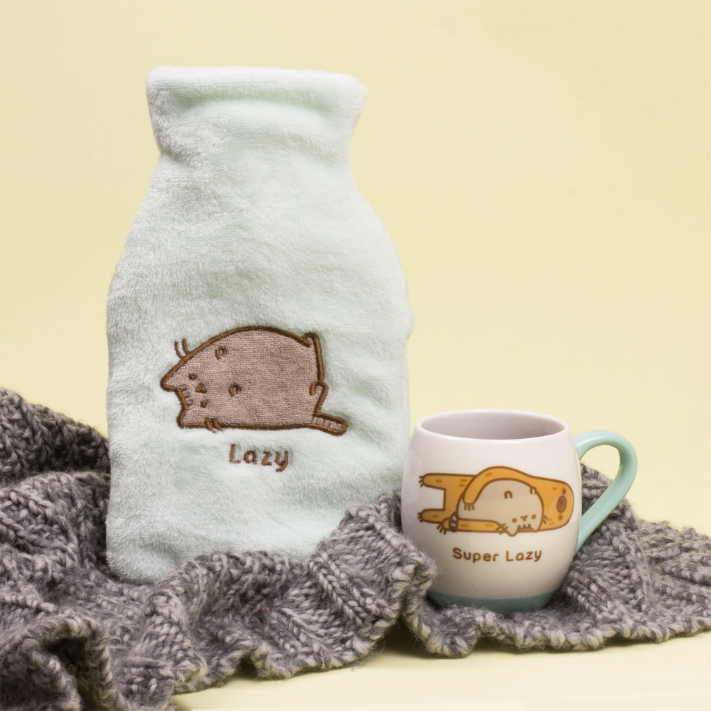Produktbild Pusheen - Lazy Wärmflasche mit Tasse