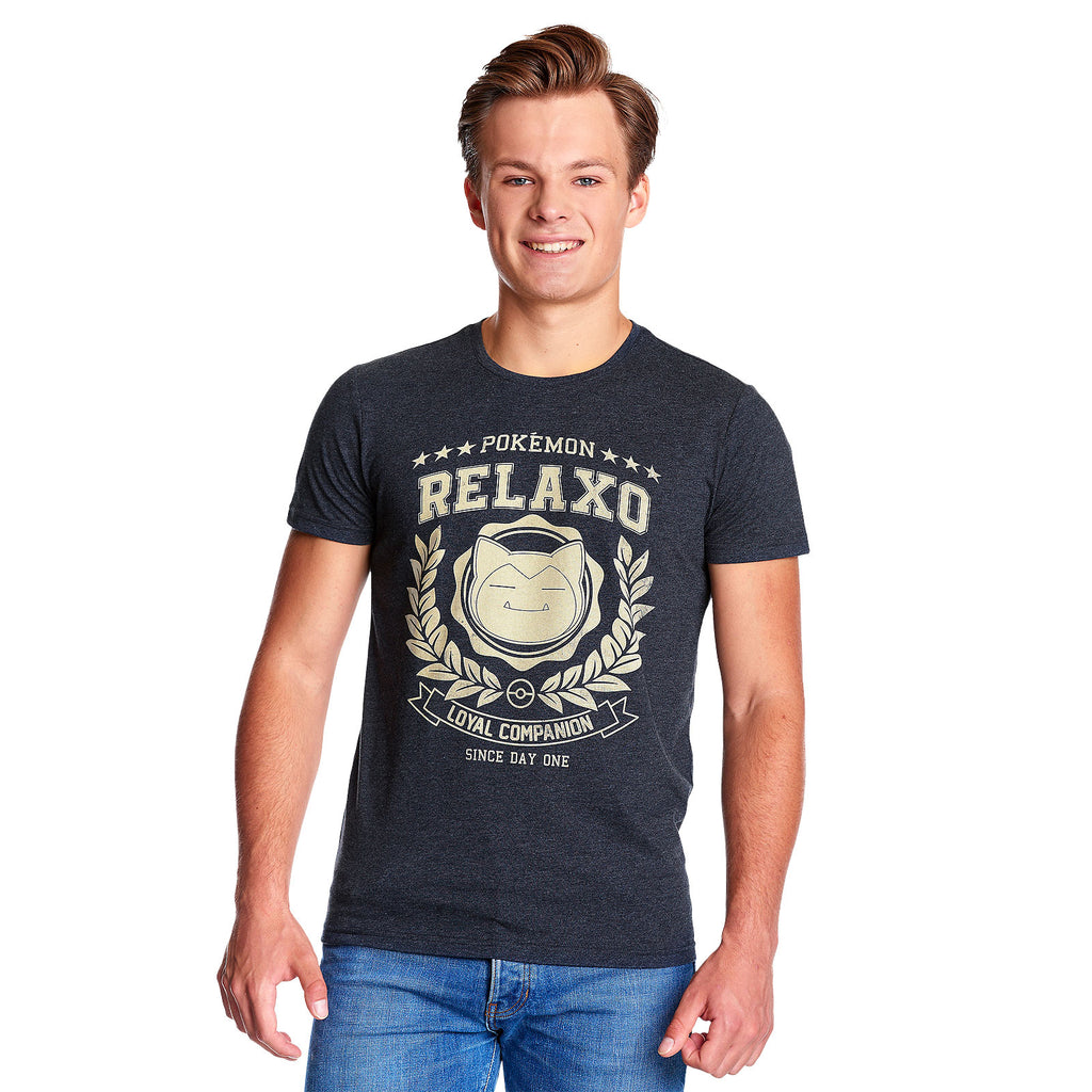 Pokemon - Relaxo Loyal Companion T-Shirt blau