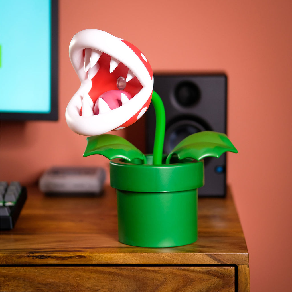 Super Mario - Piranha-Pflanze Tischlampe