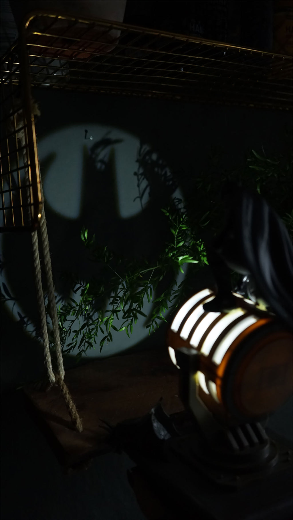 Produktbild Batman - Logo Tischlampe mit Projektion
