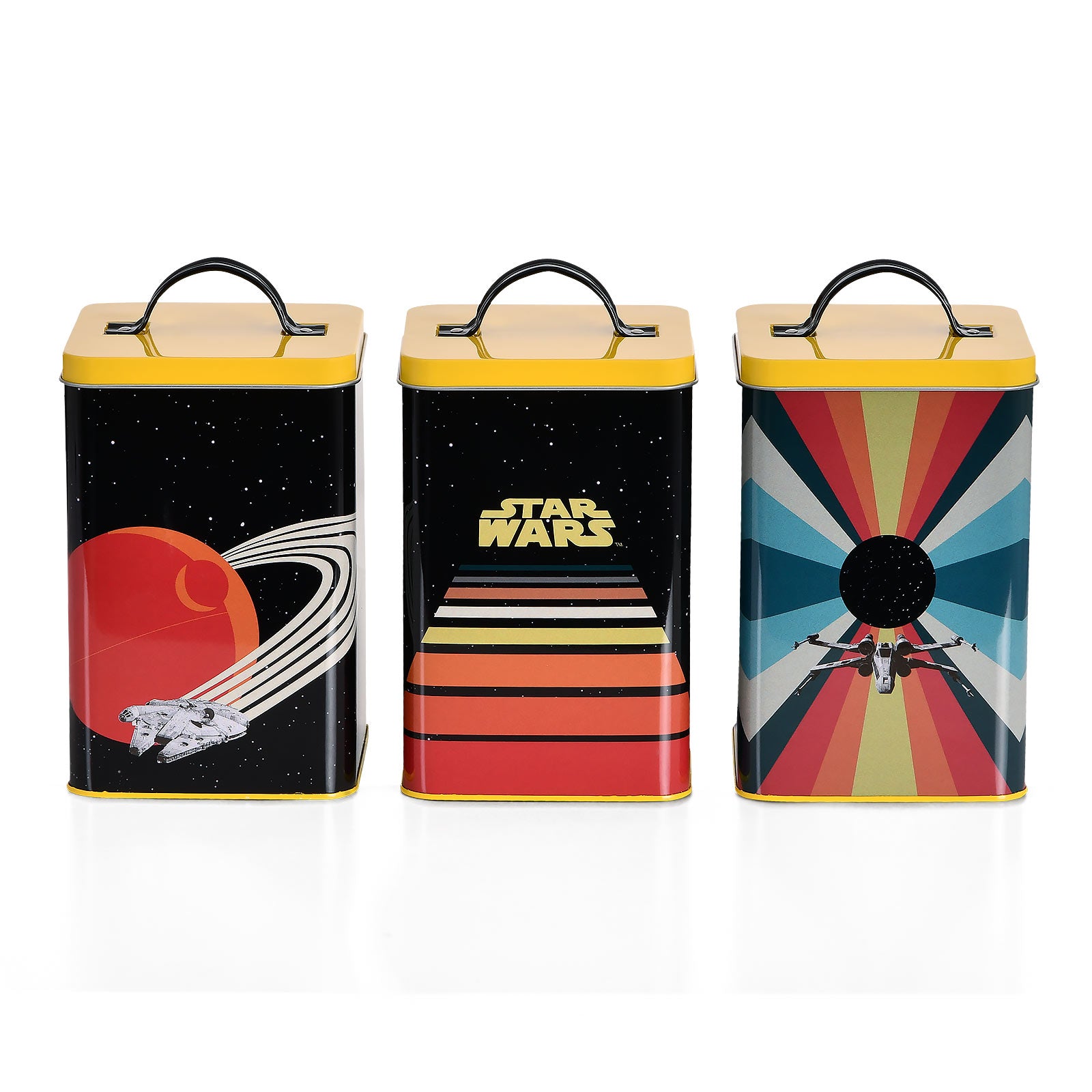 Produktbild Star Wars - Retro Vehicles Dosen 3er Set