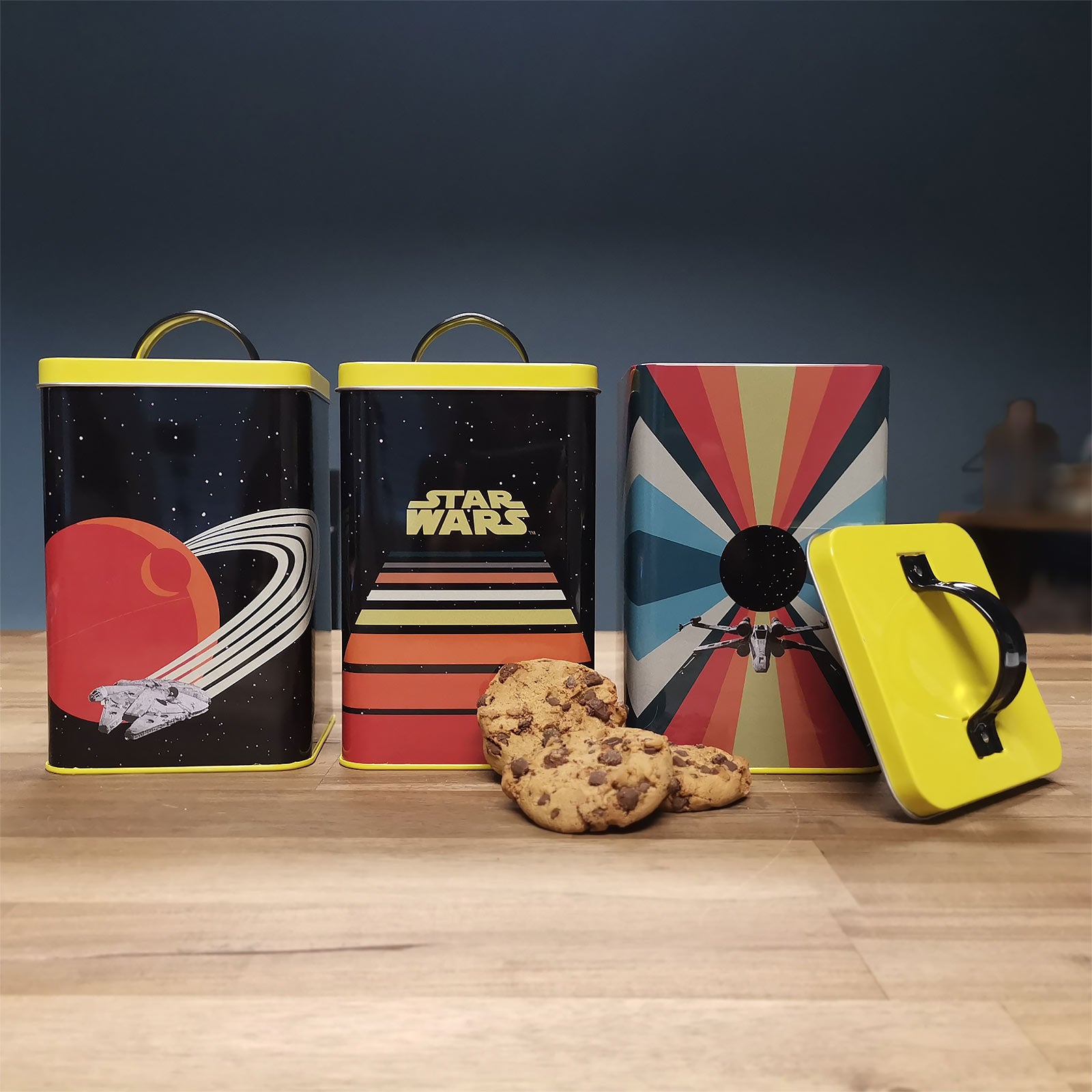 Produktbild Star Wars - Retro Vehicles Dosen 3er Set