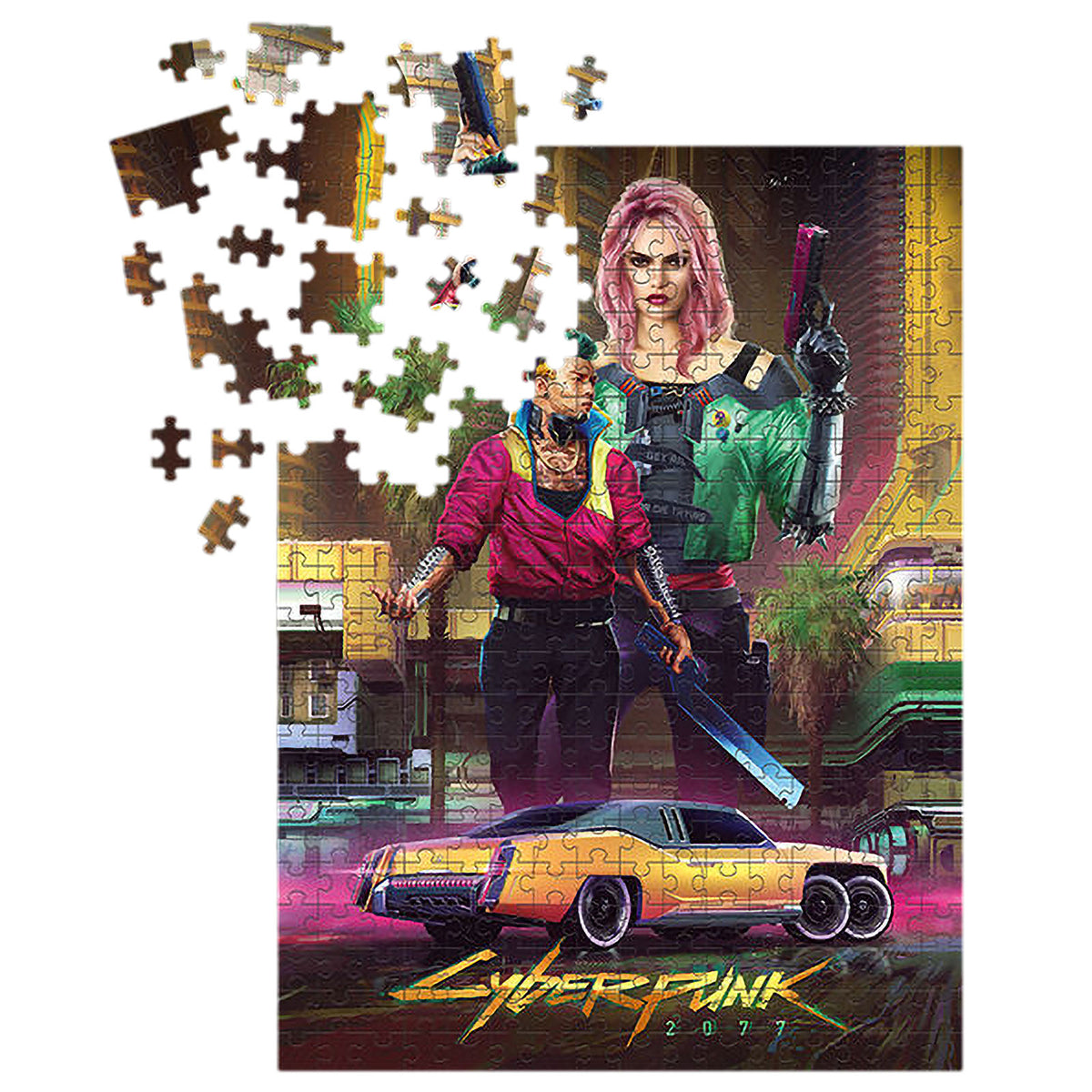 Product image Cyberpunk 2077 - Kitsch Puzzle
