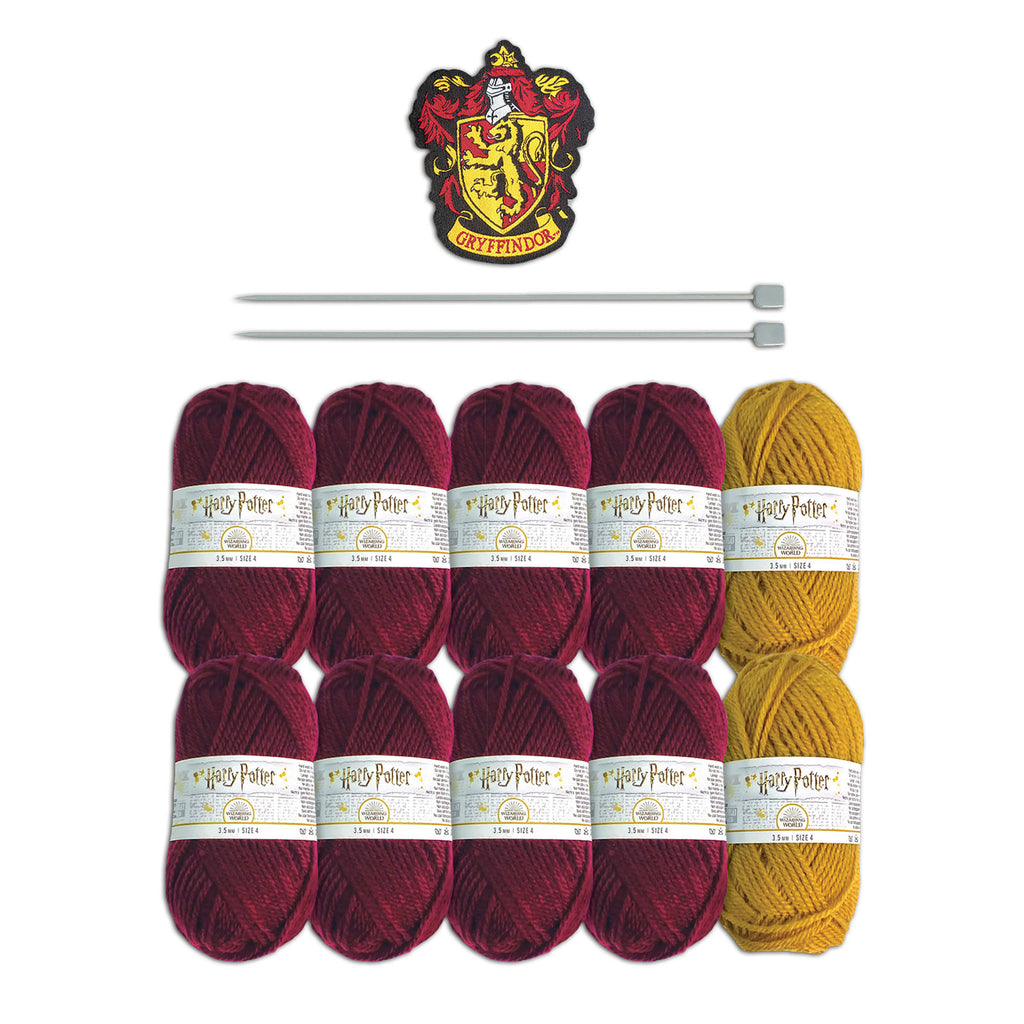 Produktbild Harry Potter - Gryffindor Schal Strick-Set