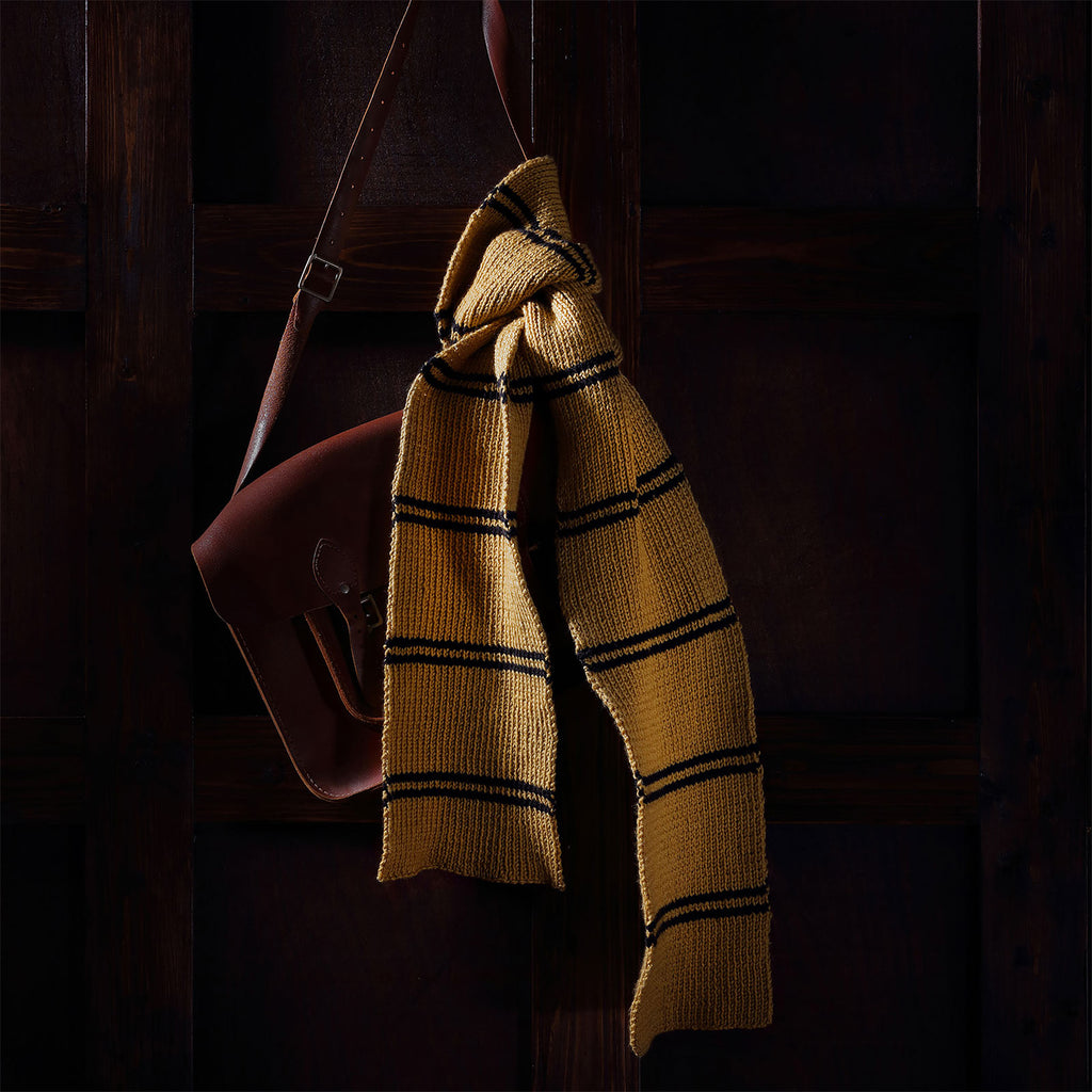 Produktbild Harry Potter - Hufflepuff Schal Strick-Set