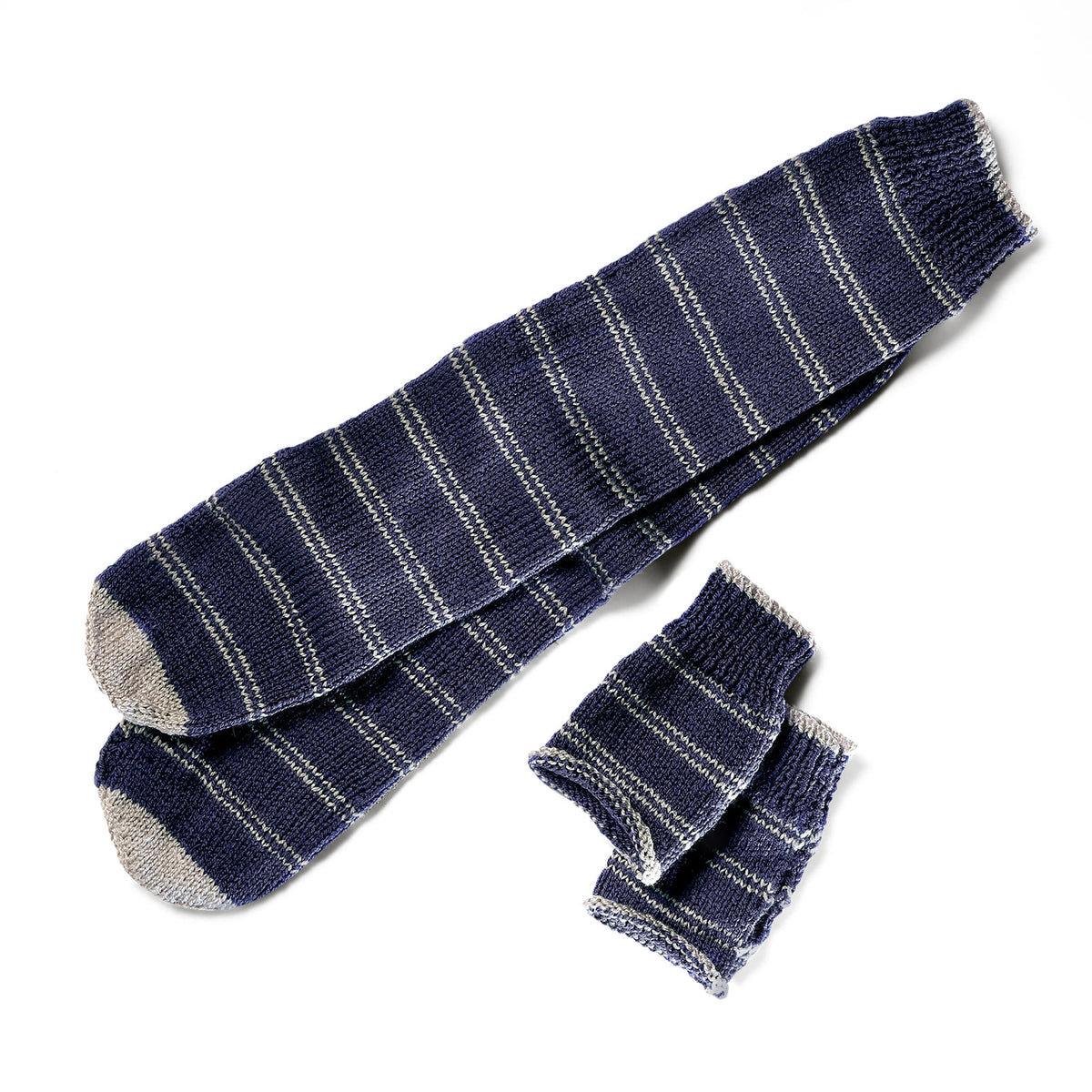 Produktbild Harry Potter - Ravenclaw Handschuhe & Strümpfe Strick-Set