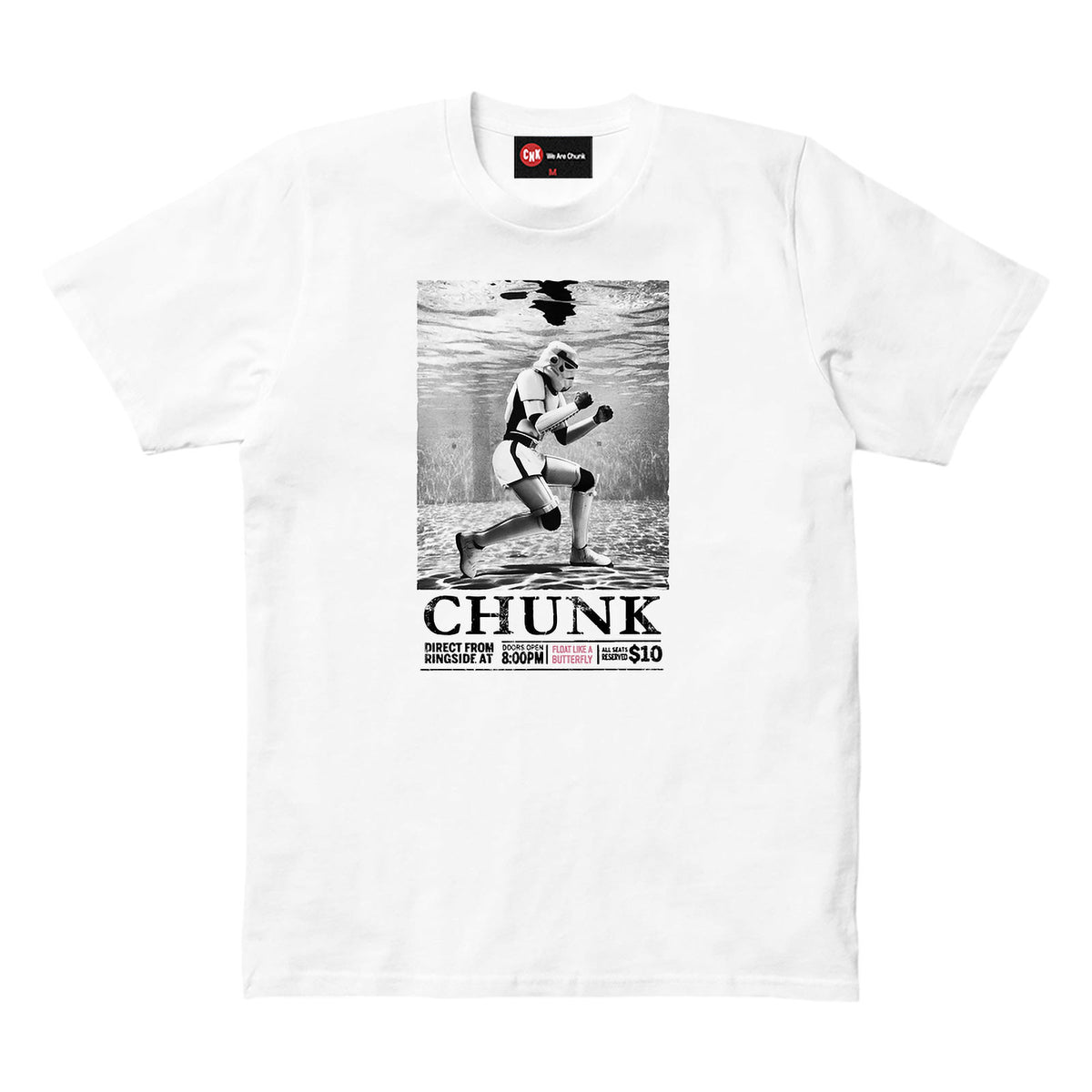 Produktbild Galactic Fighter Underwater T-Shirt für Star Wars Fans weiß