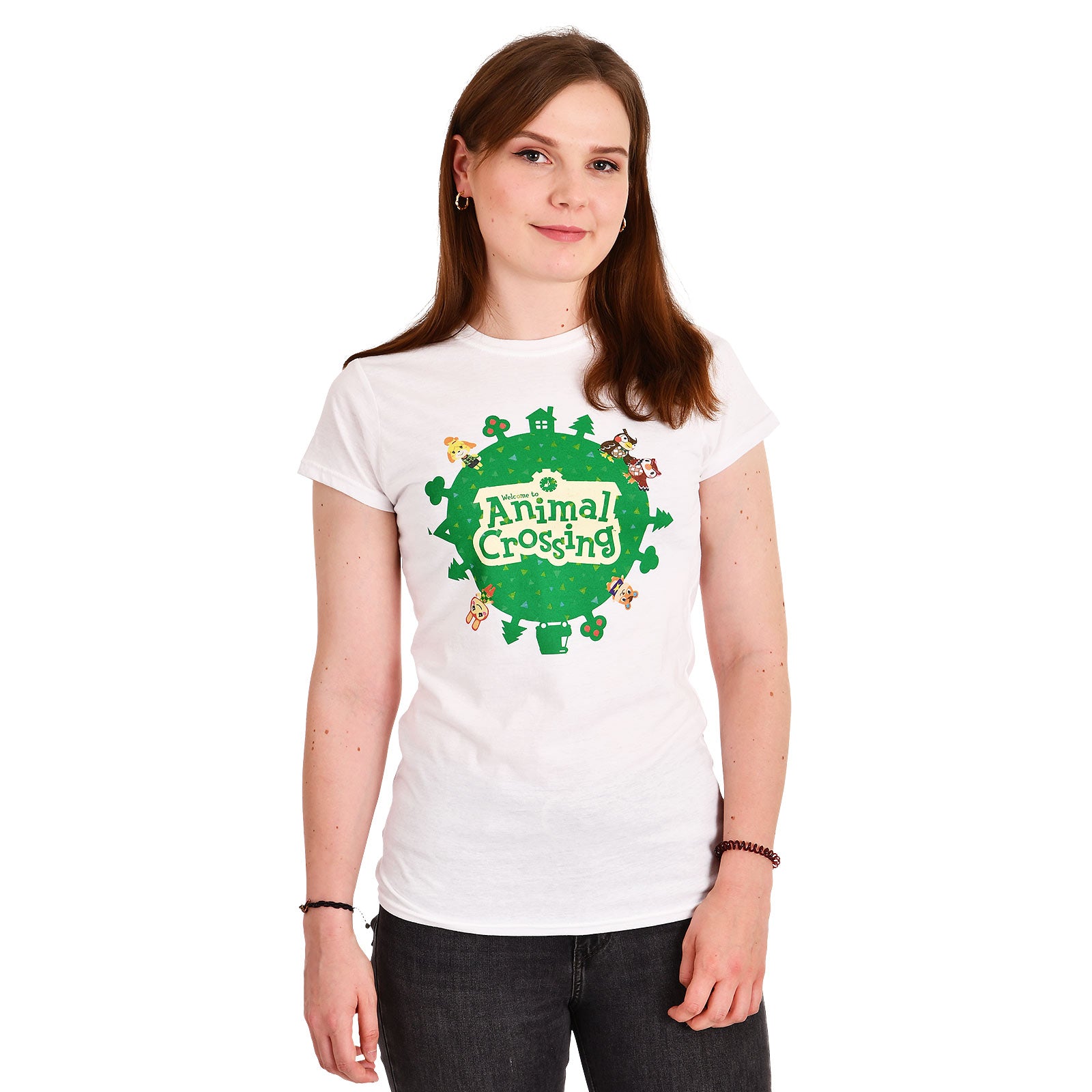Produktbild Animal Crossing - Logo T-Shirt Damen weiß