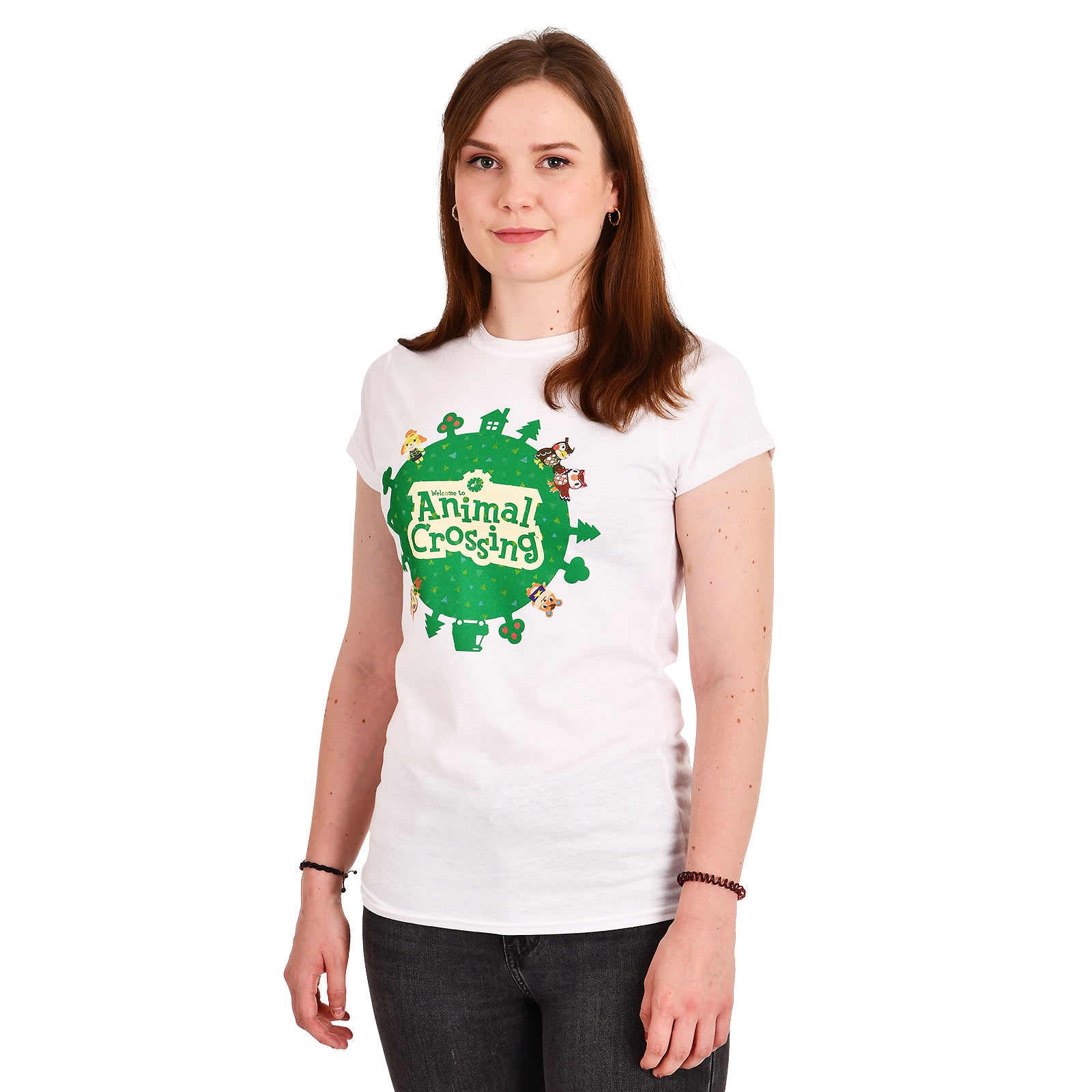 Produktbild Animal Crossing - Logo T-Shirt Damen weiß