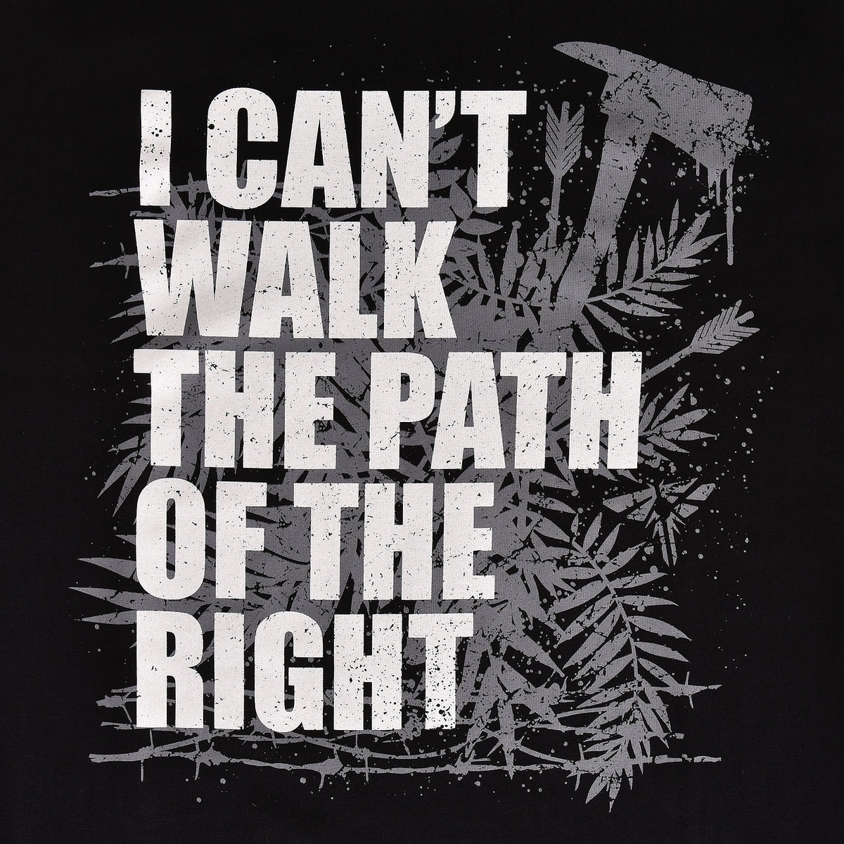 Produktbild Path of the Right T-Shirt für The Last of Us Fans schwarz