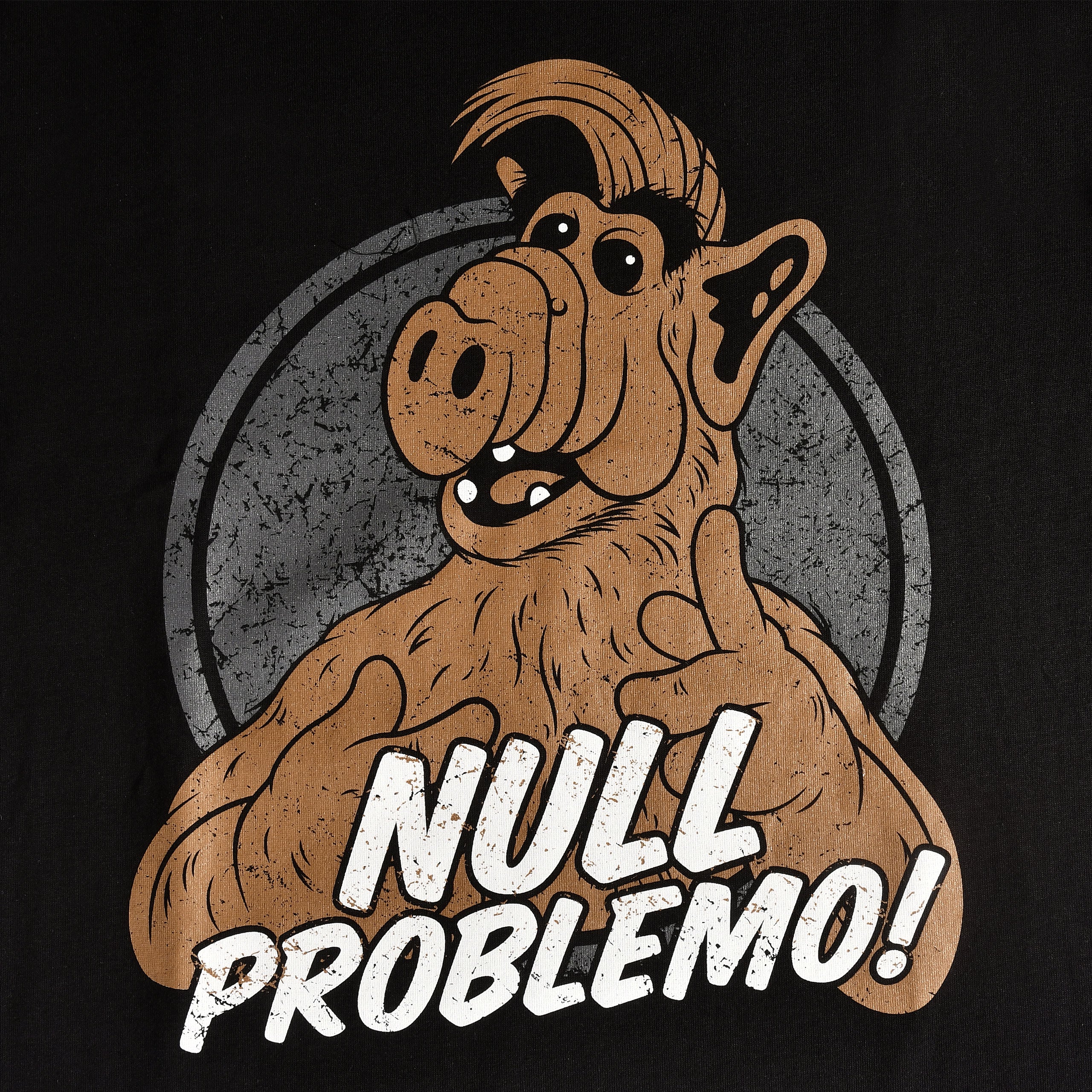 Produktbild Null Problemo! T-Shirt für Alf Fans schwarz