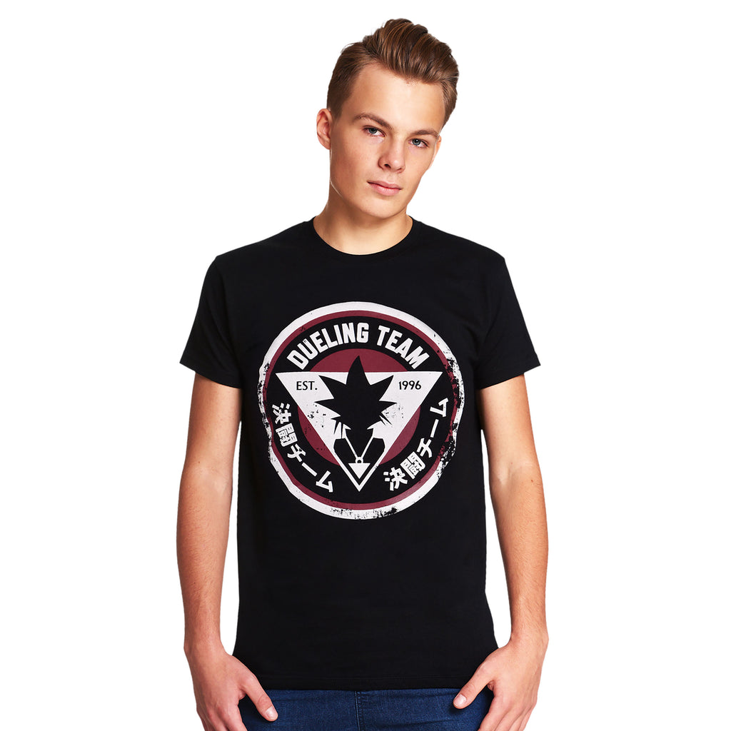 Yu-Gi-Oh! - Dueling Team T-Shirt schwarz