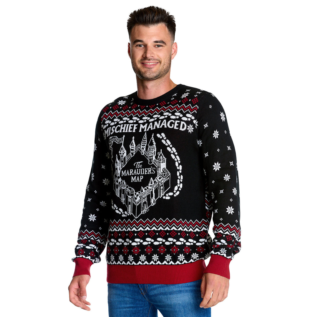Produktbild Harry Potter - Karte des Rumtreibers Strickpullover