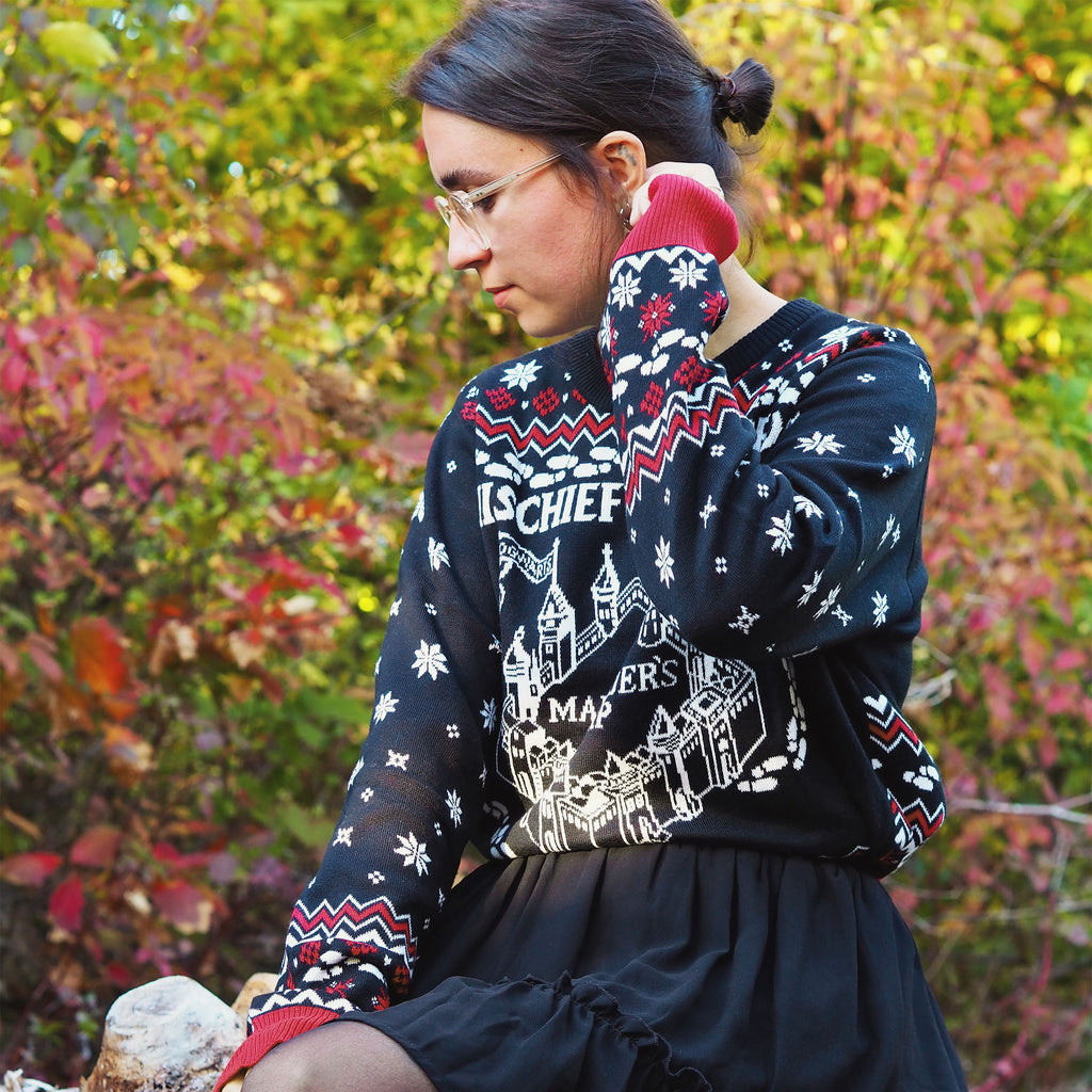 Produktbild Harry Potter - Karte des Rumtreibers Strickpullover