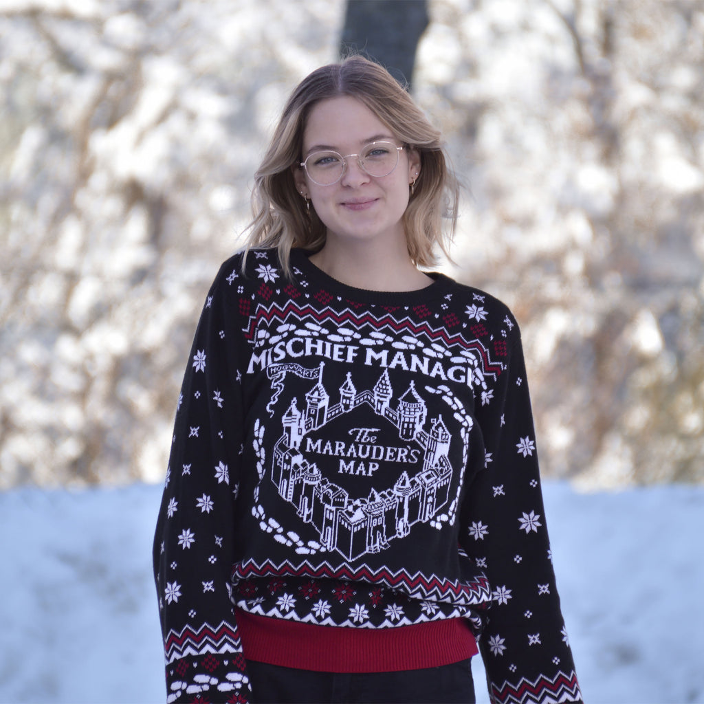 Produktbild Harry Potter - Karte des Rumtreibers Strickpullover