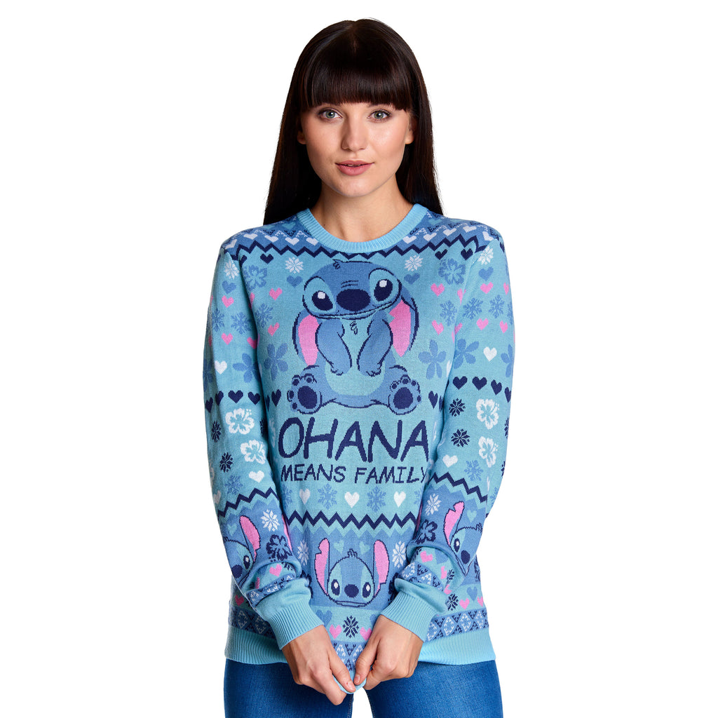 Produktbild Lilo & Stitch - Ohana Means Family Strickpullover