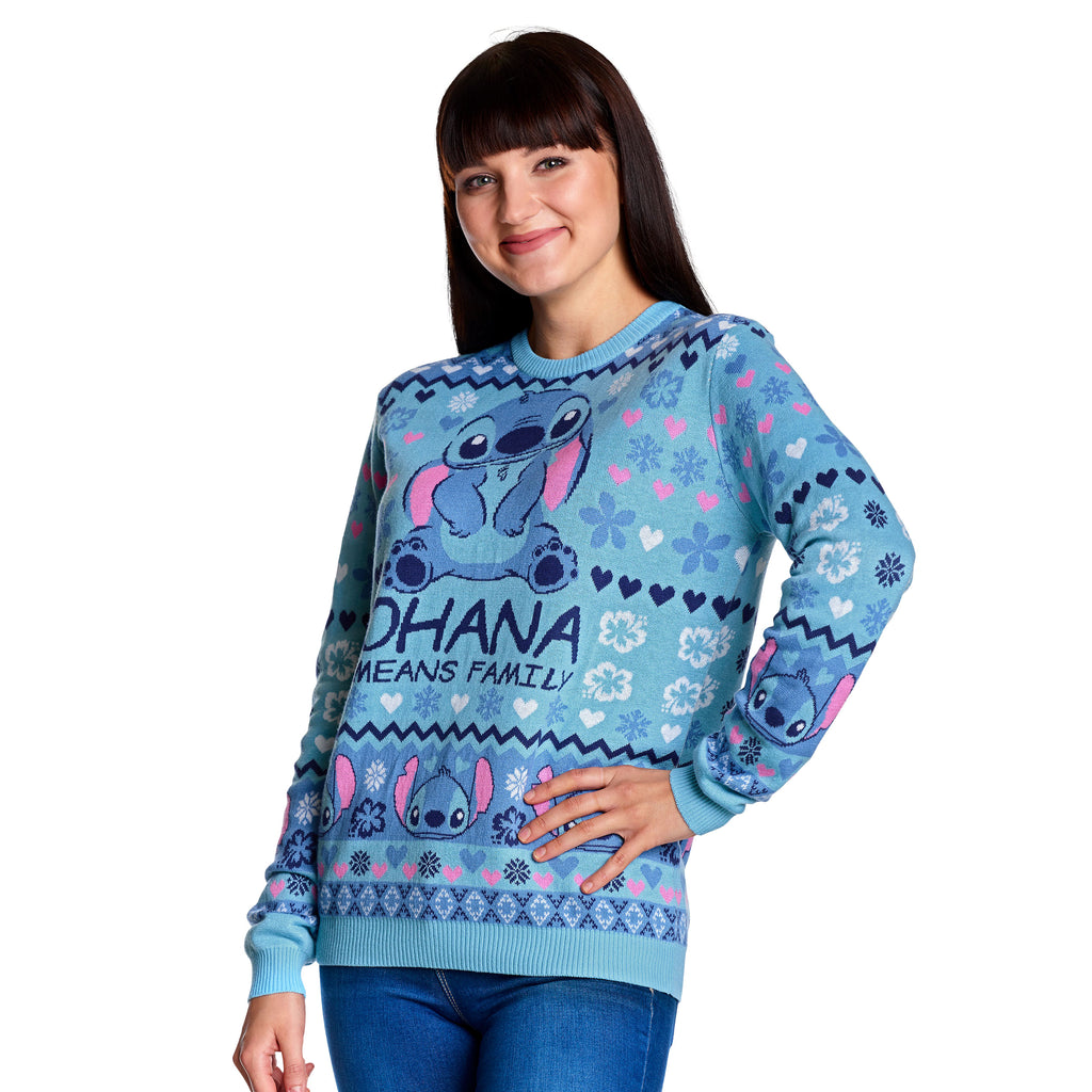 Produktbild Lilo & Stitch - Ohana Means Family Strickpullover