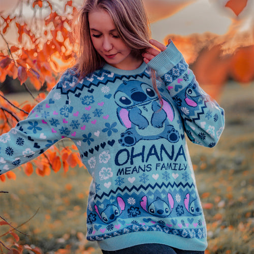 Produktbild Lilo & Stitch - Ohana Means Family Strickpullover