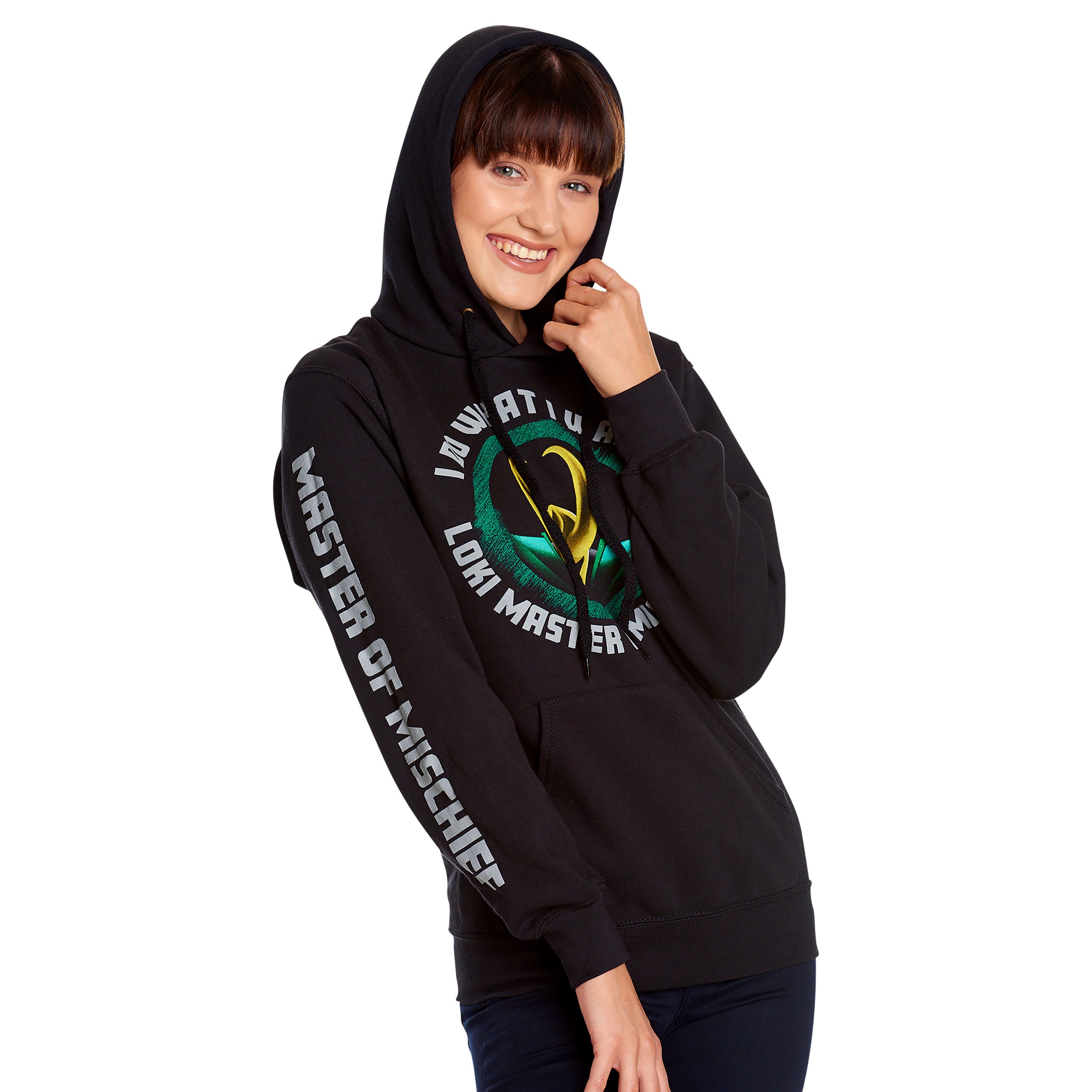 Produktbild Loki - Master of Mischief Hoodie schwarz