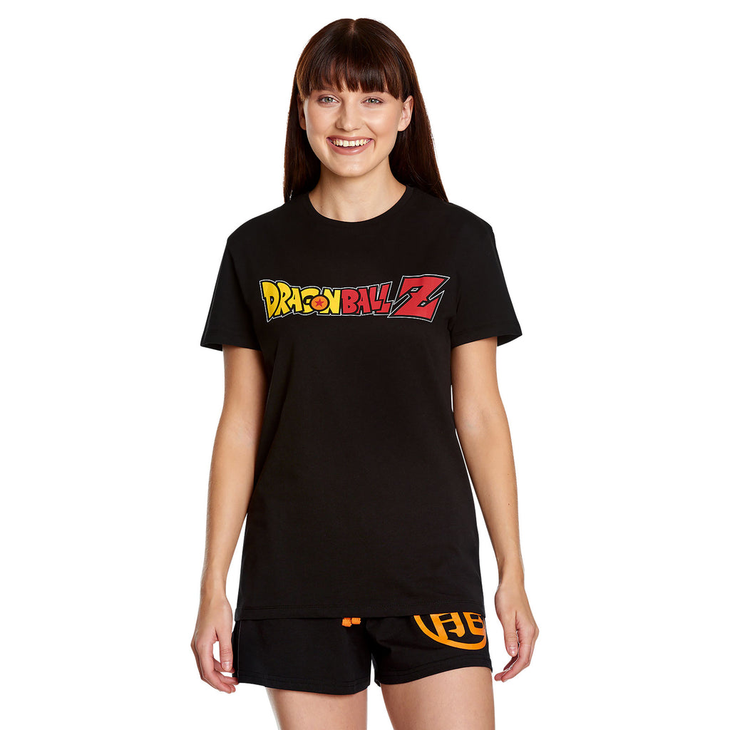 Dragon Ball - Crystal Ball Pyjama kurz schwarz