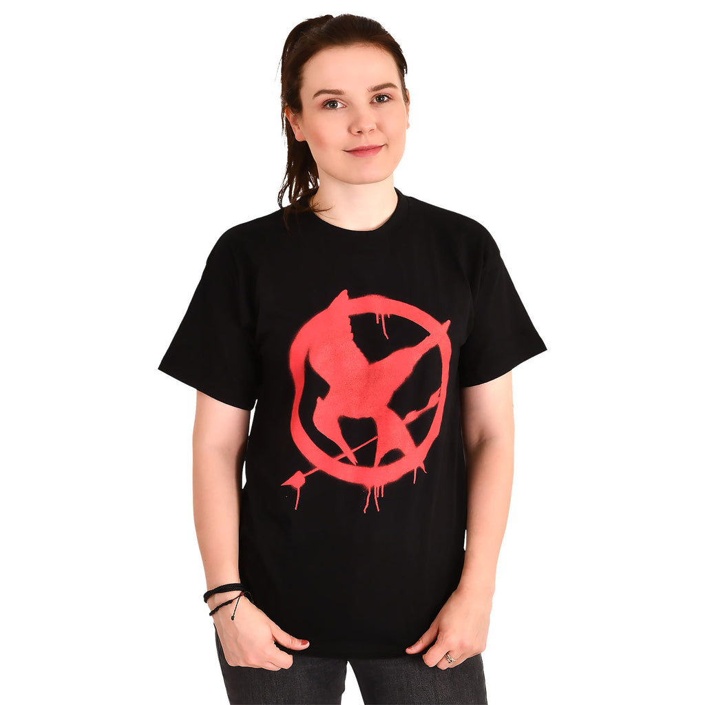 Produktbild Tribute von Panem - Spotttölpel Symbol T-Shirt schwarz
