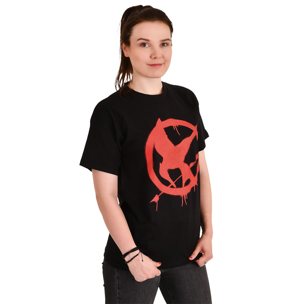 Produktbild Tribute von Panem - Spotttölpel Symbol T-Shirt schwarz