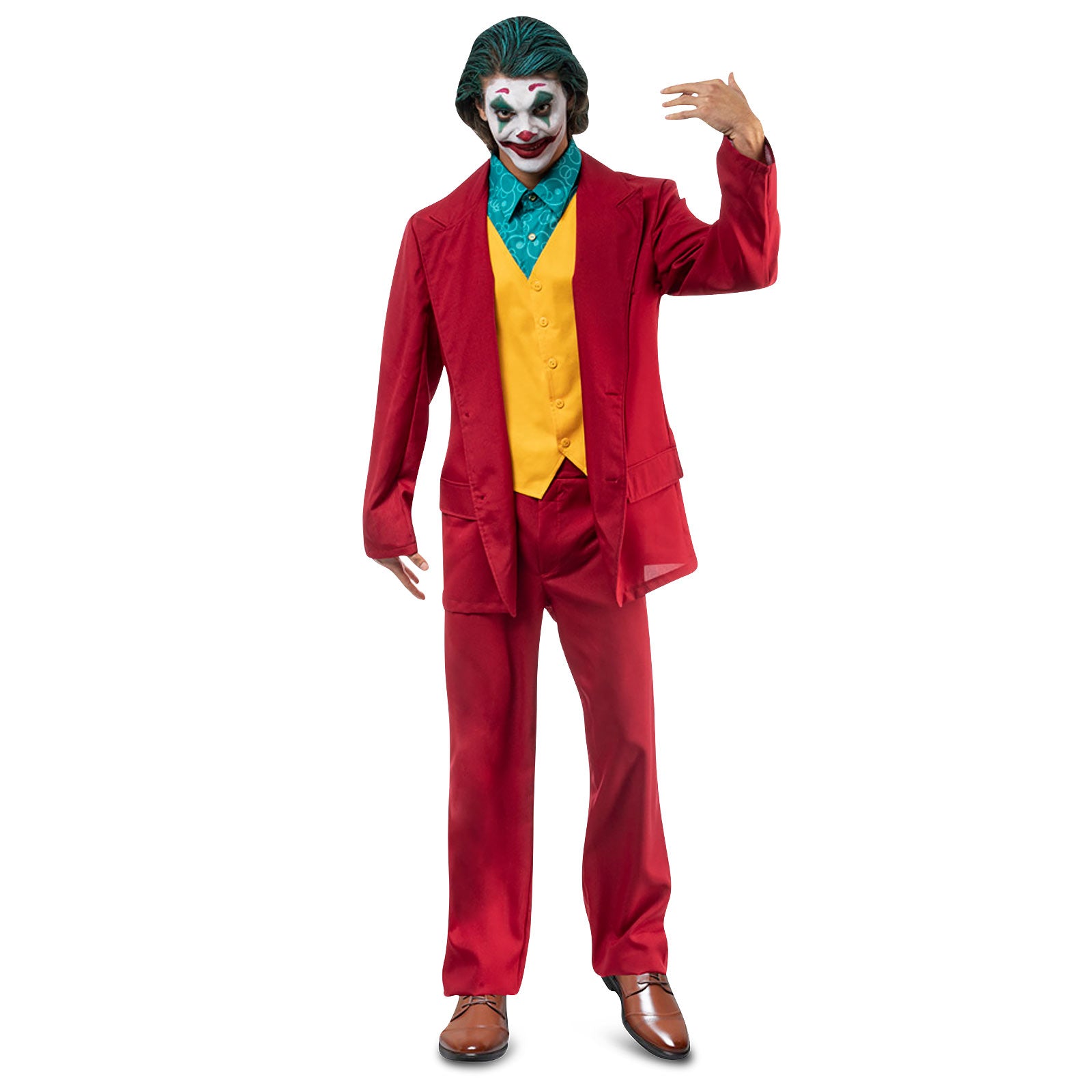 Produktbild Mr. Crazy Kostüm Film Anzug für Joker Fans rot
