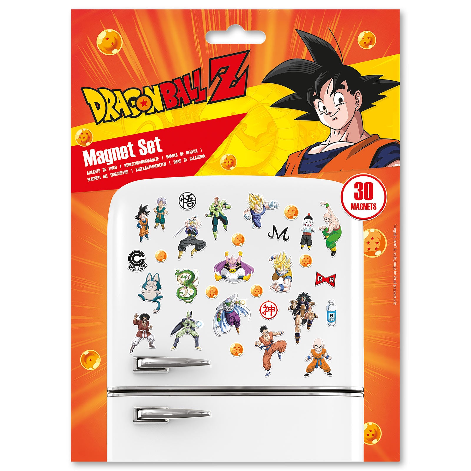 Produktbild Dragon Ball Z - Characters Magnet-Set