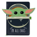 Produktbild Grogu I'm All Ears Notizbuch A5 - Star Wars The Mandalorian