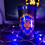 Produktbild World of Warcraft - Alliance Wappen Glas