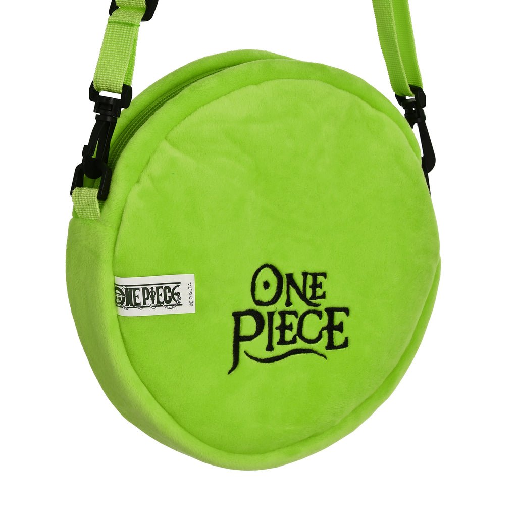 Produktbild One Piece - Zoro Plüsch Umhängetasche grün