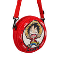 Produktbild One Piece - Luffy Plüsch Umhängetasche rot