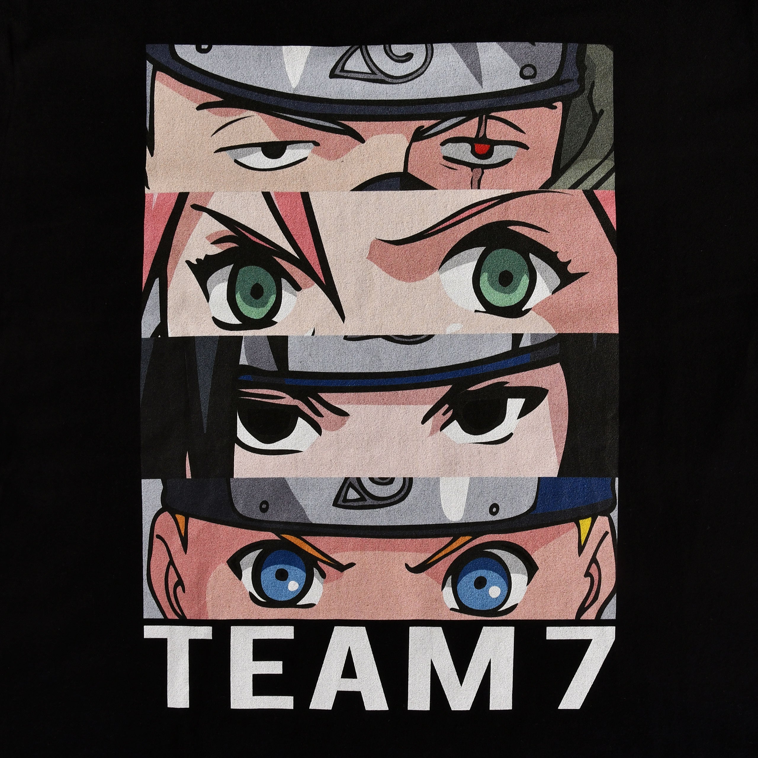 Produktbild Naruto - Team 7 T-Shirt schwarz