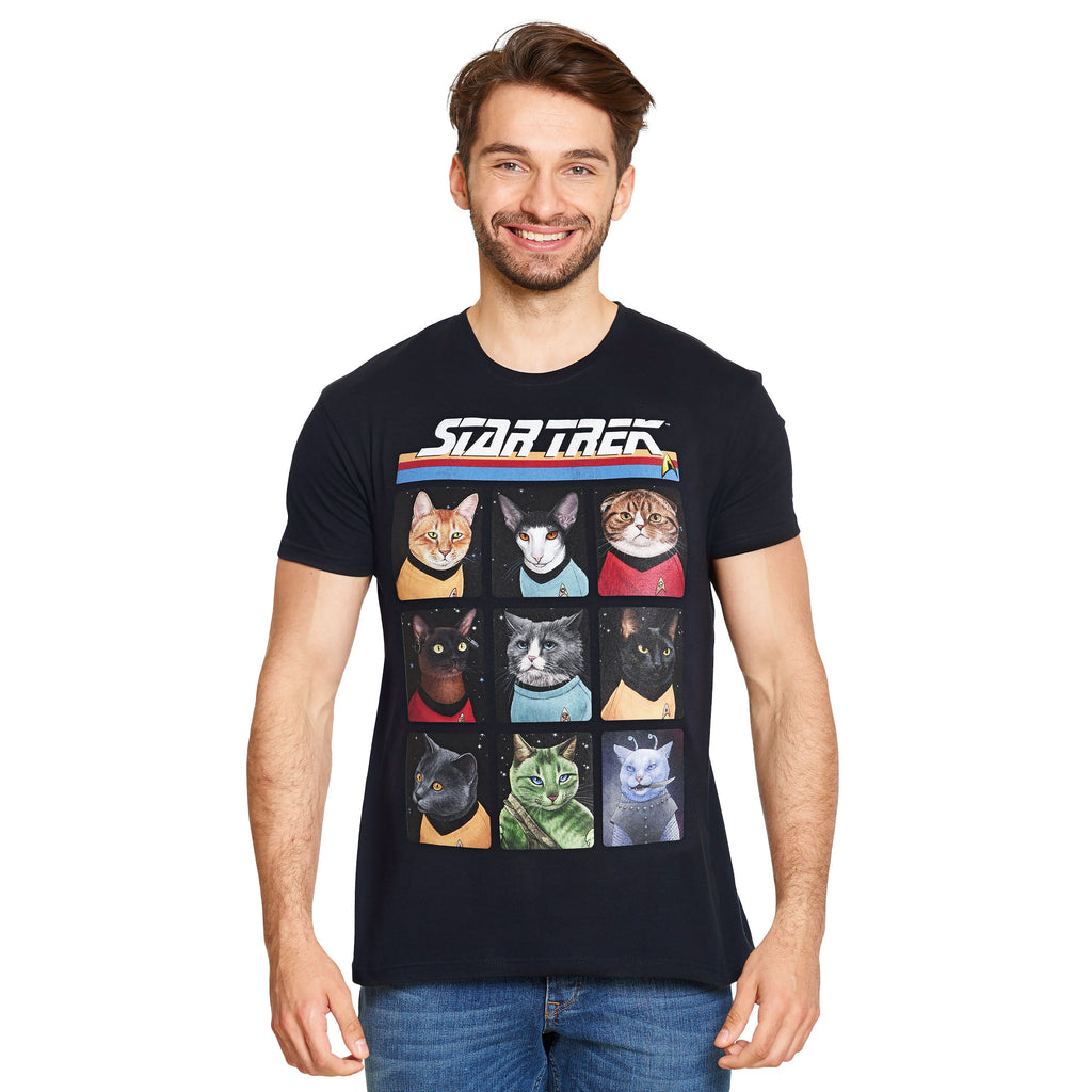 Produktbild Star Trek - Cat Crew T-Shirt blau