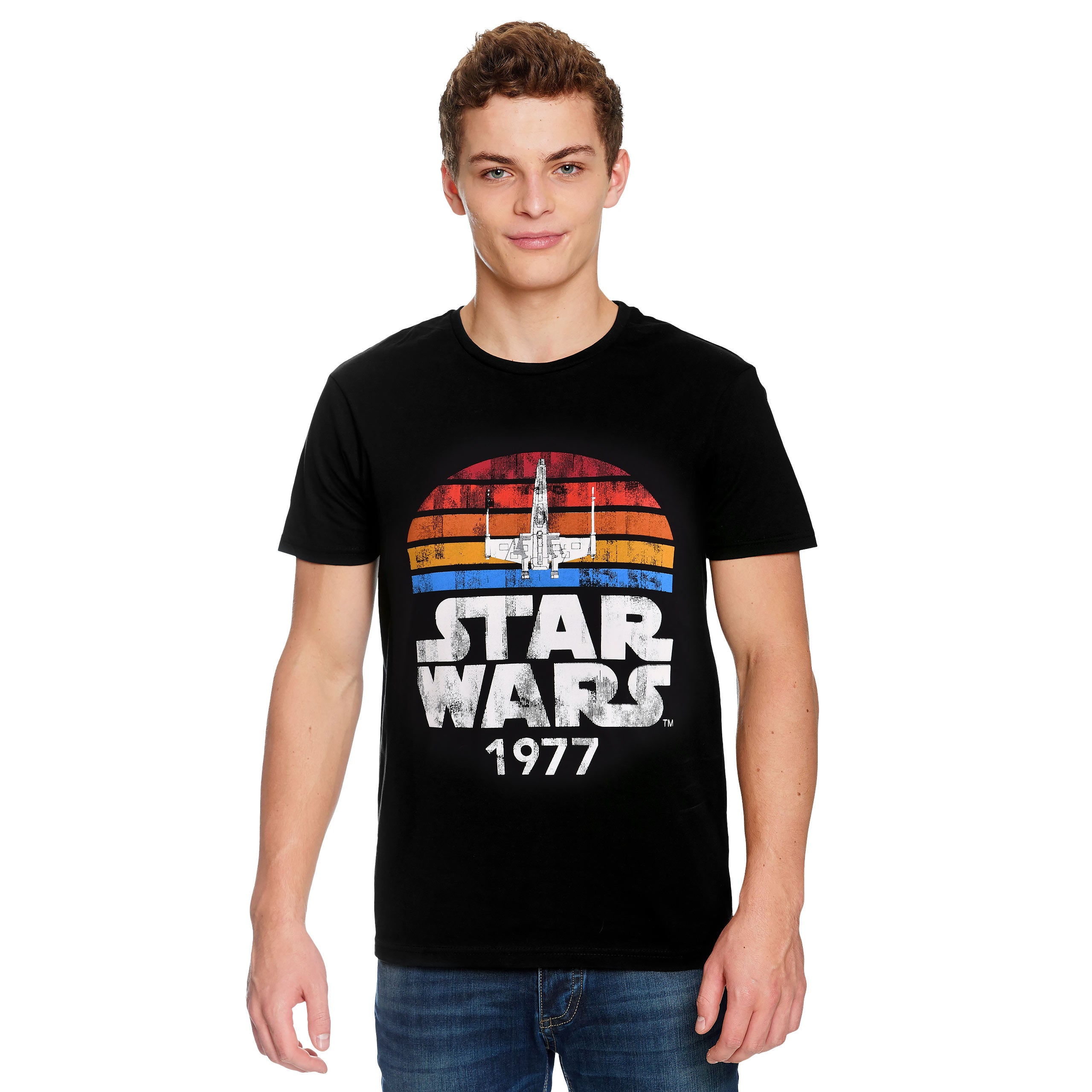 Produktbild Star Wars of 1977 Retro T-Shirt schwarz