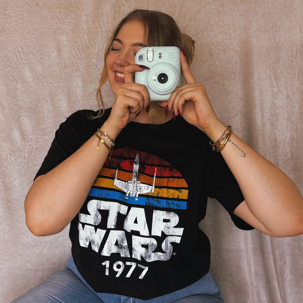 Produktbild Star Wars of 1977 Retro T-Shirt schwarz