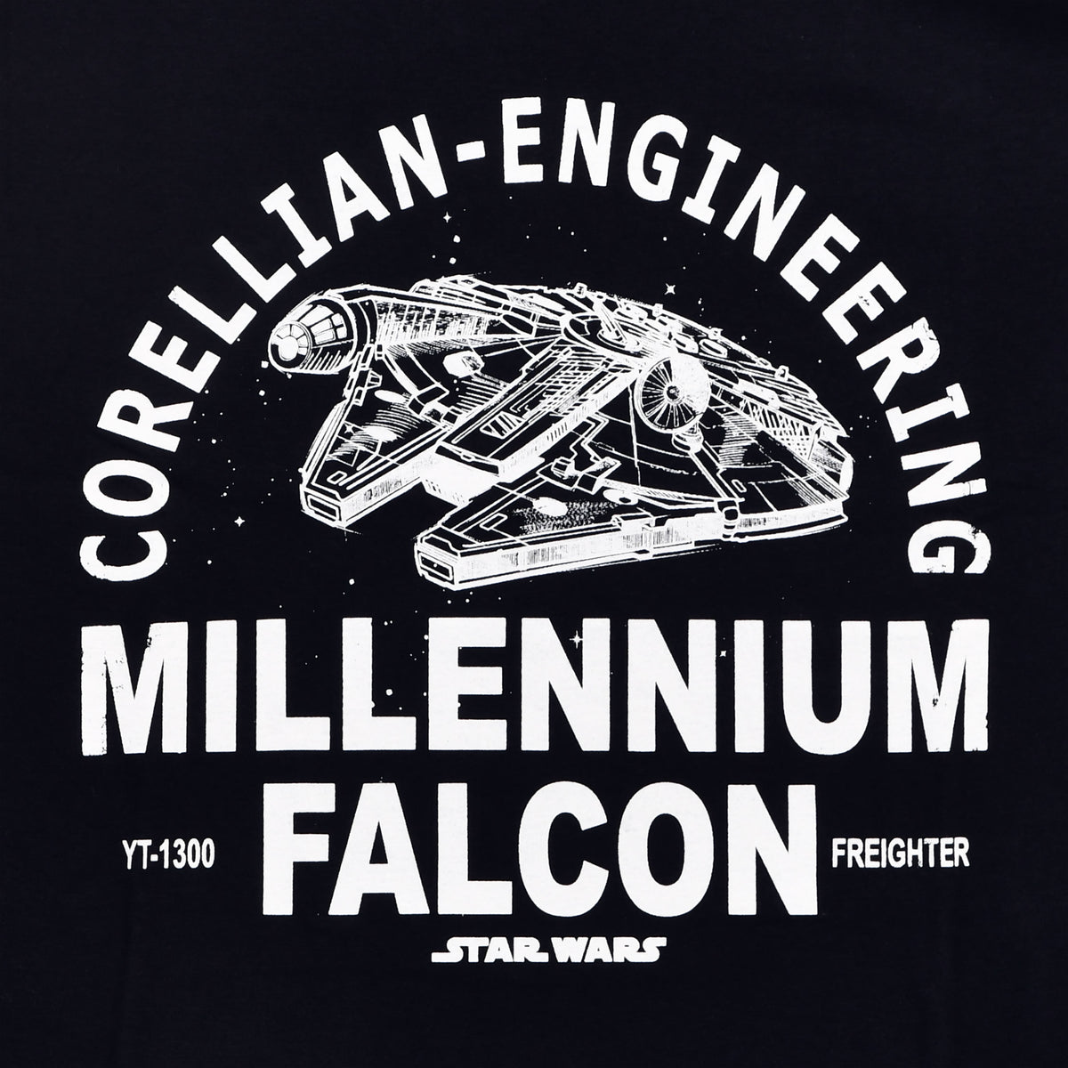 Produktbild Star Wars - Millennium Falcon Corellian Engineering T-Shirt blau