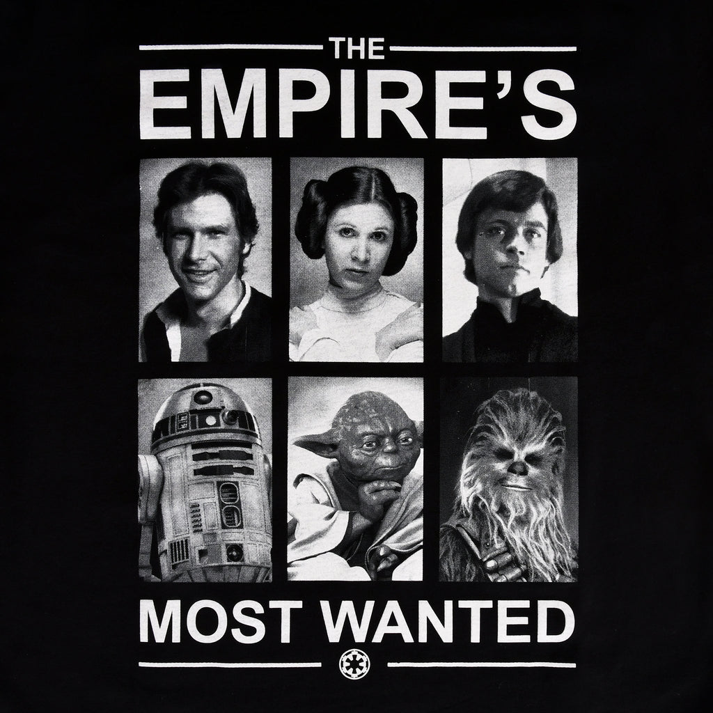 Produktbild Star Wars - Empire's Most Wanted T-Shirt schwarz