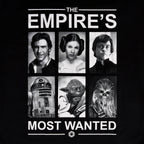Produktbild Star Wars - Empire's Most Wanted T-Shirt schwarz