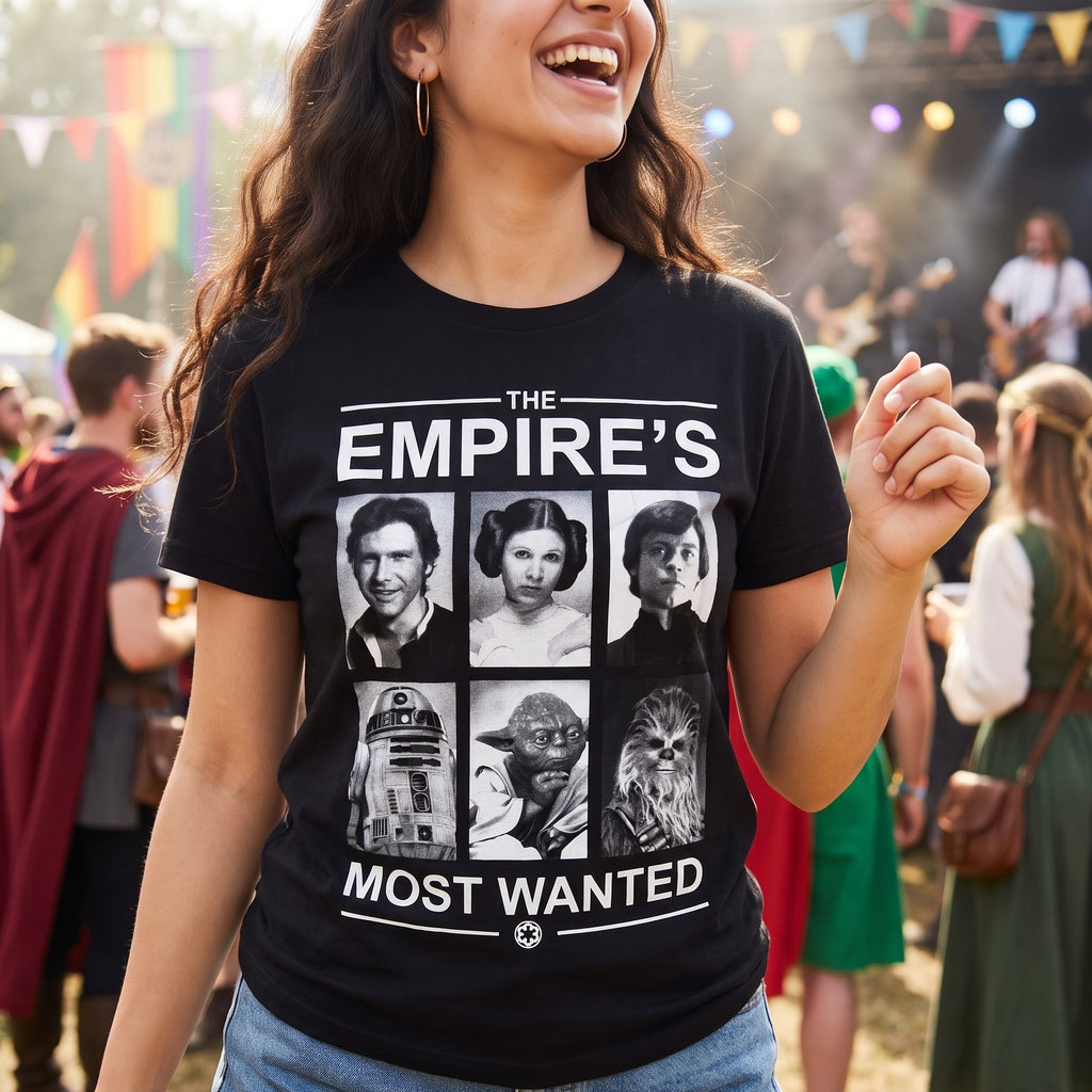 Produktbild Star Wars - Empire's Most Wanted T-Shirt schwarz