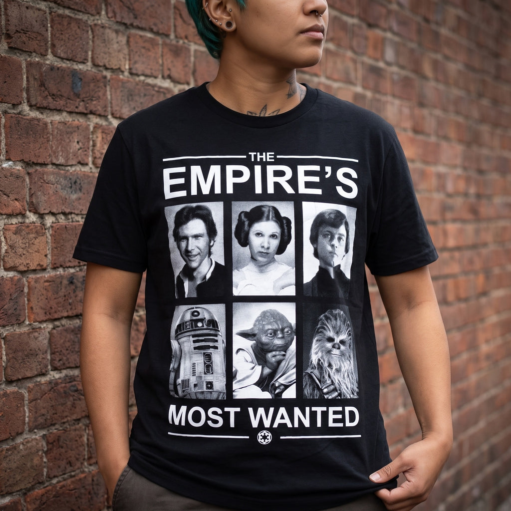 Produktbild Star Wars - Empire's Most Wanted T-Shirt schwarz