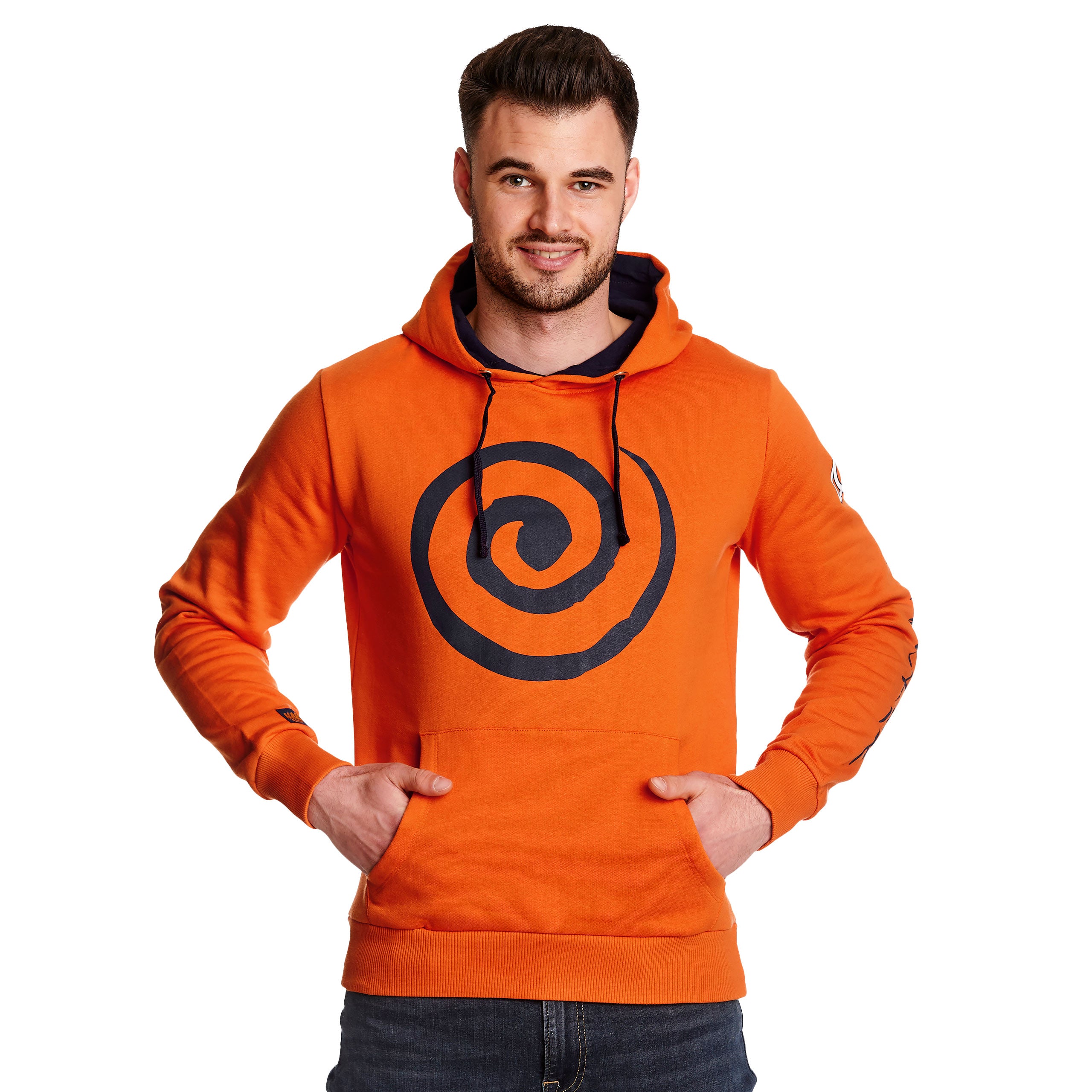 Produktbild Naruto - Uzumaki Clan Symbol Hoodie orange